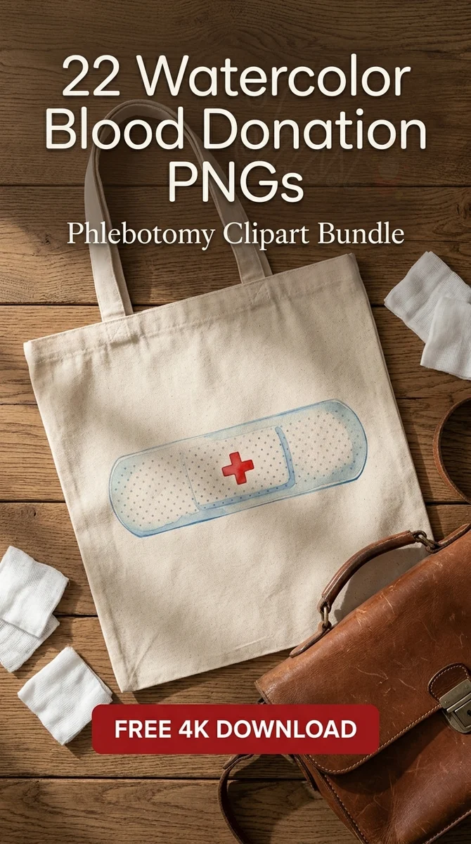 Free Red Cross First Aid Bandage PNG | Medical Clipart — Watercolor Blood Donation | Medical Clipart watercolor clipart