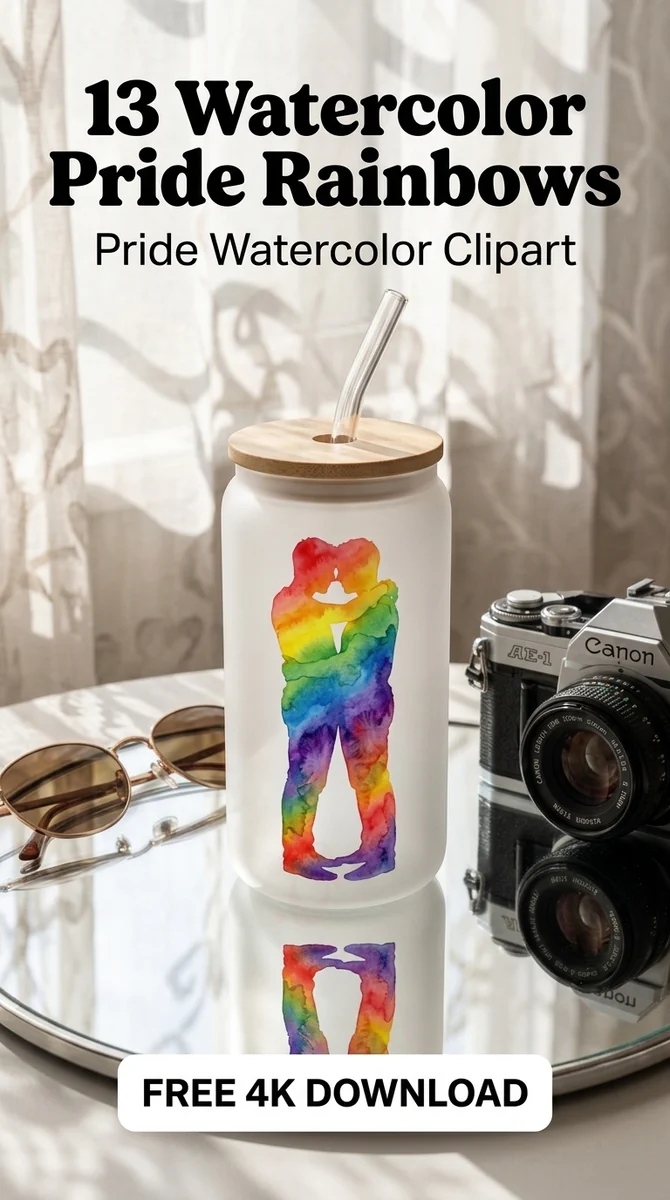 Free Gay Couple Graphic PNG | LGBTQ Pride Art — LGBTQ Pride Watercolor Clipart watercolor clipart