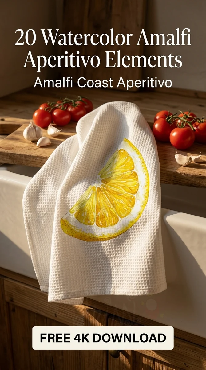 Free Amalfi Lemon Clipart | Watercolor Citrus Slice PNG β Amalfi Italian Summer | Watercolor Clipart PNG watercolor clipart