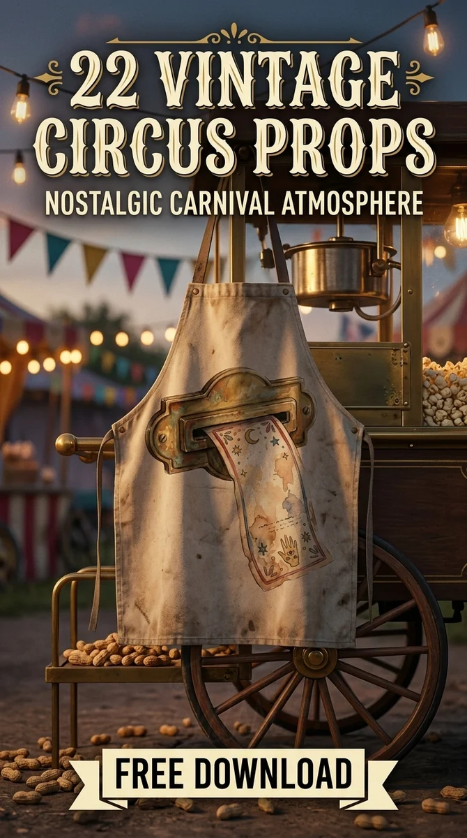 Free Fortune Ticket Dispenser PNG | Mystic Circus Art — Vintage Circus | Dark Carnival Clipart watercolor clipart