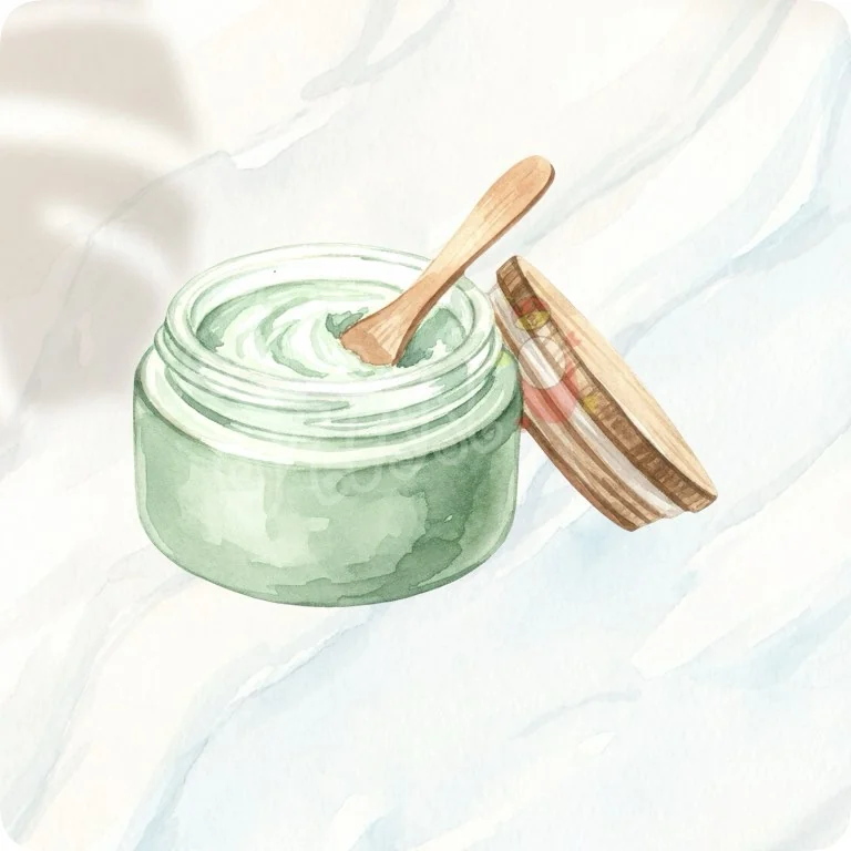 Muscle Recovery Balm PNG | Wellness Jar Clipart — Fitness Recovery Clipart | Wellness & Workout PNGs watercolor clipart