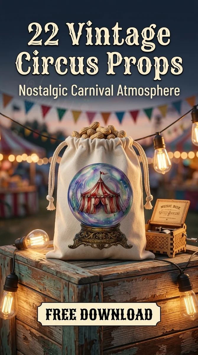 Free Fortune Teller Crystal Ball PNG | Circus Tent Art — Vintage Circus | Dark Carnival Clipart watercolor clipart