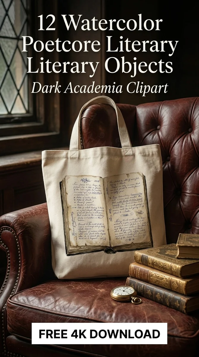 Free Annotated Open Journal PNG | Poetcore Book Clipart β Dark Academia | Poetcore Literary Clipart watercolor clipart