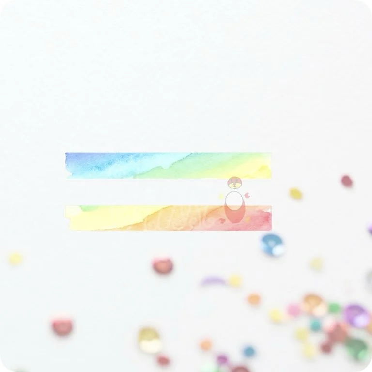 Free Watercolor Equality Sign PNG | Rainbow LGBTQ Support Art — Rainbow Pride Clipart | LGBTQ+ Watercolor PNGs watercolor clipart
